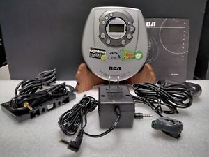 Vintage RCA Portable CD Player w/Rmote and extras RP-2365RC Everything Pictured