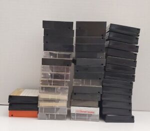 Lot of 44 RARE Vintage Recorded Cassette Tapes Sold as Blanks Xerox Sony Maxell+