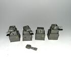 Micro Machines Battle Block Travel City Gun Turrets Part Lot 1987 Galoob