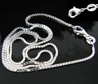 Sterling Silver Box Chain 1.5mm Necklace Lengths 18