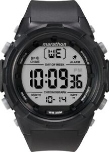 Timex TW5M32900, Men's Marathon Resin Watch, Indiglo, Alarm, Stopwatch