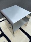 Space Age Lucite End Table 1970s mid century modern