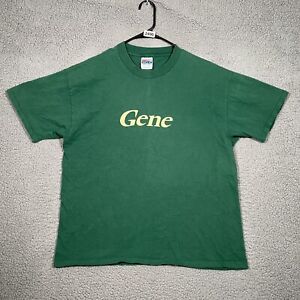 Vintage Gene Shirt Men’s XL Green Band British Pop Indie 90’s Oasis Bjork Tour