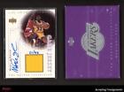 2000 UD Lakers Master Collection Magic Johnson GAME JERSEY Autograph AUTO 21/32
