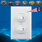 4K HD Wifi IP Wall Light Switch Security Monitor Camera,Support APP Viewing 128G