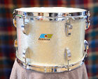 70’s 12 X 8 Ludwig 3 Ply Tom Silver Sparkle