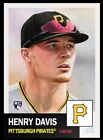 2024 Topps MLB® Living Set® # 724 HENRY DAVIS Rookie Pittsburgh Pirates Pre-Sell