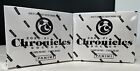 LOT OF 2 2020-21 PANINI CHRONICLES SOCCER FACTORY SEALED CELLO FAT PACK BOX (F)
