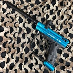 NEW Kingman Spyder Victor Semi-Auto Paintball Gun - Gloss Teal