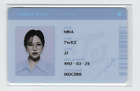 Twice Mina Photocard | Formula of Love Blue ID Card