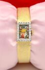 Vintage Rolex Ladies' watch  in 14K Yellow Gold with factory Diamonds 33.4GM