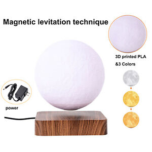 3D Print Moon Lamp Touch Switch Magnetic Levitation Moon Lamp Night Lamp 3 Color