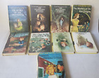 Vintage Nancy Drew Hardcover Books Lot Of 9 Carolyn Keene