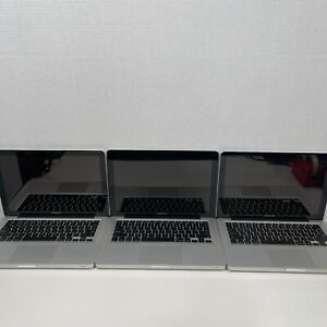 Lot of 3 Apple MacBook Pro 13.3