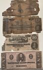 CONFEDERATE CURRENCY-LOT OF 4 BILLS FROM FAMILY ESTATE-NO RESERVE-SEE DESCRIPT.
