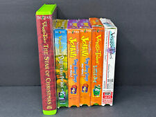 VeggieTales VHS Lot of 6 All Green Tapes Tested