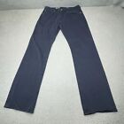 AG Adriano Goldschmied Pants Men 34x34 Blue Jean Sueded Protege Straight Casual