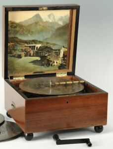 Rare Antique Music Box Kalliope Circa 1890