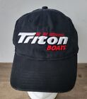 Triton Boats Hat Black Embroidered Fishing Leisure Adjustable