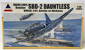 Accurate Miniatures SBD-2 DAUNTLESS 1/48 Model US Navy Bomber BATTLE OF MIDWAY🔥