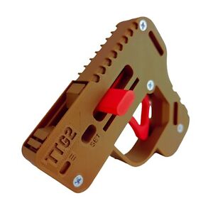 3D Printed Tic Tac Gun Toy | TTG2 | Wood/Red | Tic Tac's included