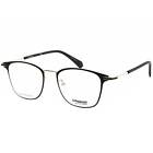 Polaroid Core Men's Eyeglasses Black Gold Square Metal Frame PLD D387/G 02M2 00