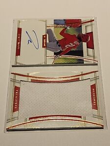 2023 National Treasures James Wood Prospect Patch Auto Booklet #82/99 Nationals
