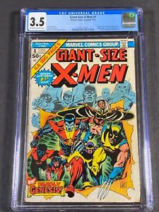 Giant Size X-Men #1 CGC 3.5 1975 4097721002 1st App New X-Men, Storm, Collosus
