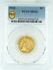 1913 PCGS MS62 $5 Gold Indian