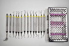 DENTAL IMS INFINITY SERIES DOUBLE DECKER CASSETTE with 14 Instruments HU-FRIEDY