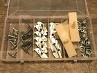 52 pcs moulding trim boltin clips with nuts & nylon clips assortment fits dodge (For: 1967 Plymouth GTX)