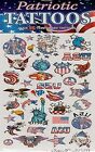 Lot of 24 Sheets - Patriotic Temporary Tattoos (35 Tattoos/Sheet)