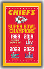 Kansas City CHIEFS Football Team Super Champion Flag 90x150cm 3x5ft Fan Banner