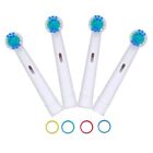 Replacement Toothbrush Heads Compatible with Oral B Electric Toothbrush (4 PCS)