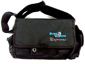 Surf Rite Supreme Surf Bag Five-Tube - Tackle Bag w/ Pockets & Shoulder Strap
