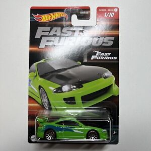 2023 Hot Wheels Fast And Furious '95 Mitsubishi Eclipse 1/10 New