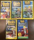 Lot of 5 BOB THE BUILDER VHS 📼 Big Game/To The Rescue/Pets In Pickle/Mucks