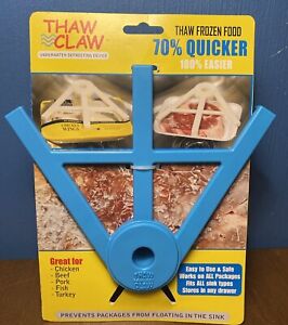 THAW CLAW Underwater Defrosting Kitchen Gadget Device - Thaws Meat 7x Faster NEW