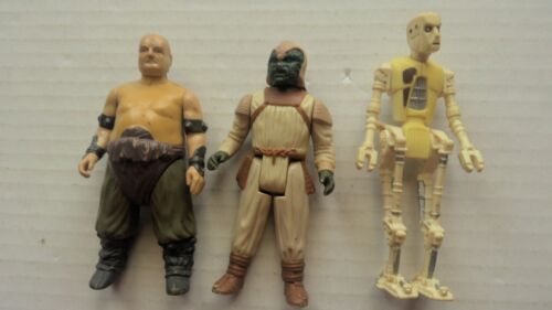 Vintage Lot of Star Wars Action Figures ROTJ Kenner 1983 1984 80's Toys 1980s