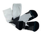 Sport Stance Men's Black/White Crew Socks Size Large