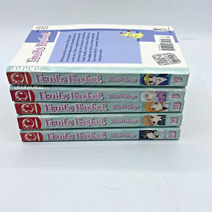 FRUITS BASKET Lot Of 5  Shojo Manga Graphic Novel Natsuki Takaya TokyoPop Book