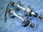 used VGC Pair, 36h, Campagnolo 1970s, Nuovo Record Hubs, with skewers, L'Eroica