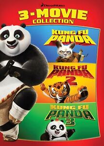 Kung Fu Panda 3-Movie Collection DVD Jack Black NEW