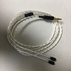 Top grade 8 core 8N Pure Solid Silver Update MMCX Cable for Shure UE Westone IE