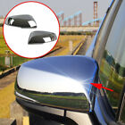 Chrome Side Rearview Mirror Cover Trim Accessories Fit For Toyota RAV4 2019-2024 (For: Toyota)