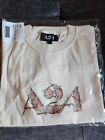 A24 Midsommar May Queen Embroidered Logo Tee - Large Ari Aster Florence Pugh OOP