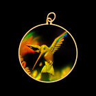 9ct Gold Hologram Pendant - Hummingbird (Medium) - No Chain