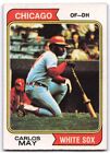 1974 Topps Carlos May Chicago White Sox #195