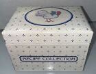 Vintage 1983 Stylecraft Rooster Recipe Box With Blank Recipe Index Cards