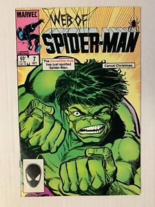 Web of Spider-Man #7 - Oct 1985 - Vol.1 - Direct Edition - (9306)